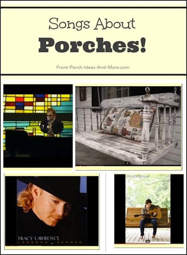 Country songs porch swings lyrics