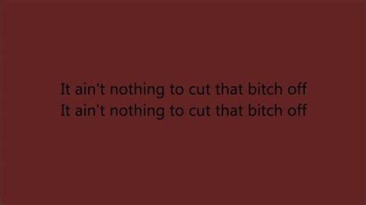 Cut her off lyrics