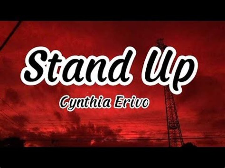 Cynthia erivo stand up lyrics