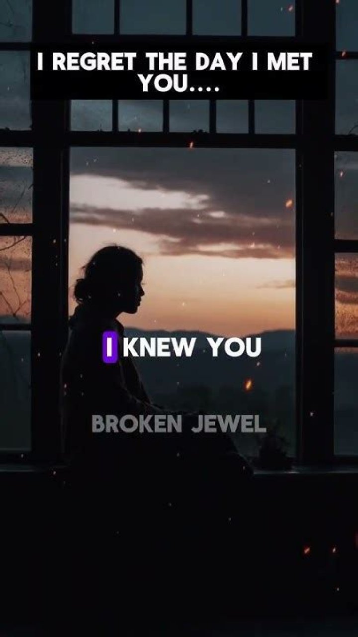 Damn i regret the day i ever met you lyrics