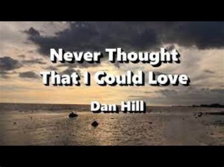 Dan Hill – Never Thought (That I Could Love) Lyrics