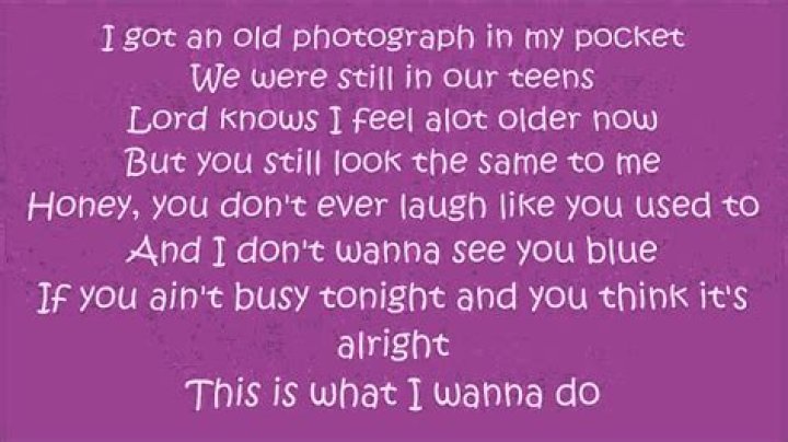 Dan Seals – Bop Lyrics