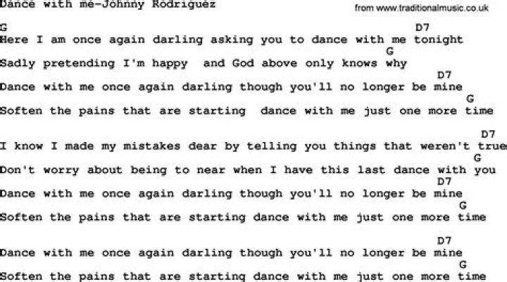 Dance with me,dance with me lyrics