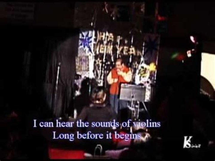 Dance with me make me sway lyrics