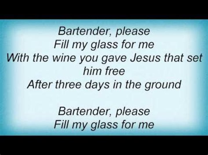 Dave Matthews Band – Bartender Lyrics