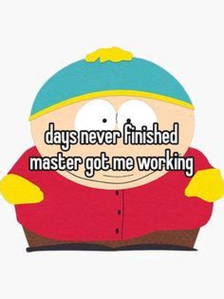 Days never finished master got me working lyrics