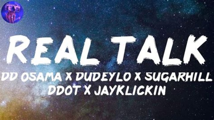 DD Osama – REAL TALK Lyrics
