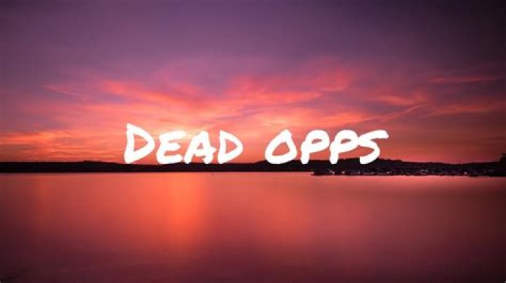 Dead opps notti osam lyrics