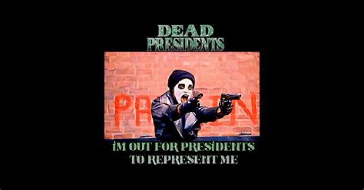 Dead presidents to represent me lyrics