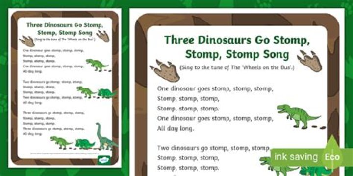 Dinosaur stomp go noodle lyrics