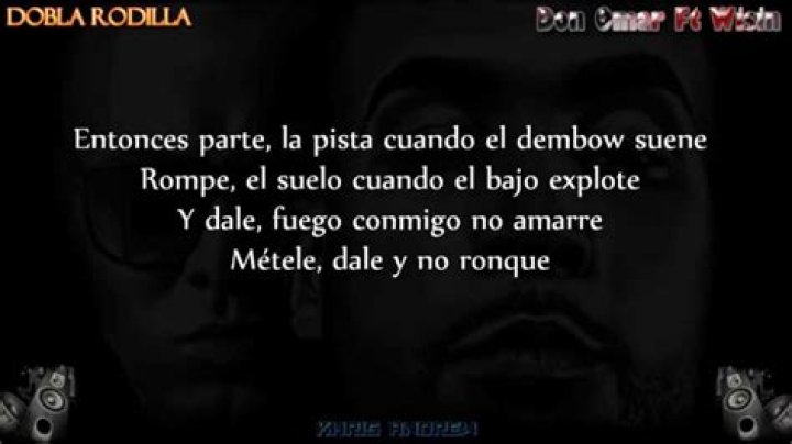 Don Omar Dobla Rodilla Lyrics English Translation