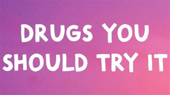 Drugs you should try it by travis scott lyrics