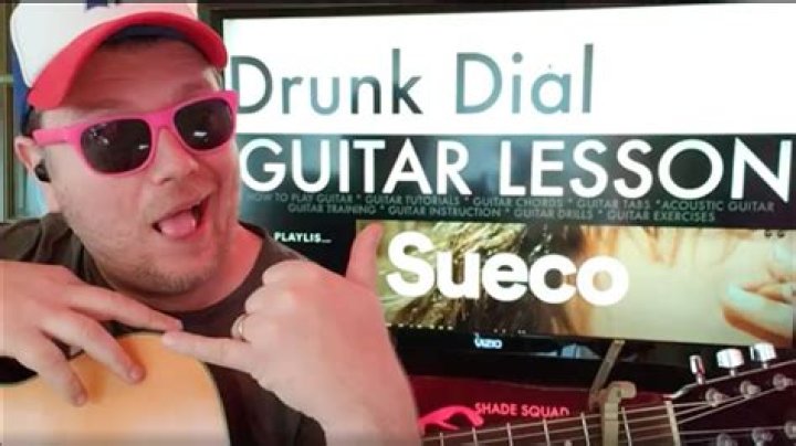 DRUNK DIAL CHORDS by Sueco
