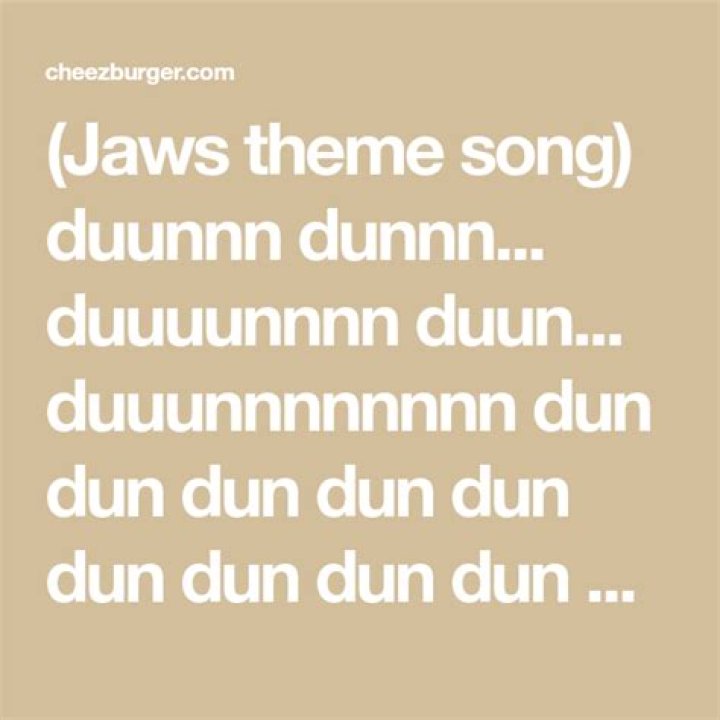 Dun dun dun dundun dun dun dundun dun dundun lyrics