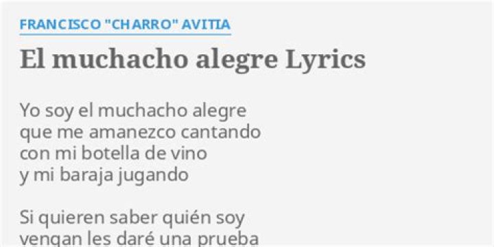El As De La Sierra 01 El Muchacho Alegre Lyrics English Translation