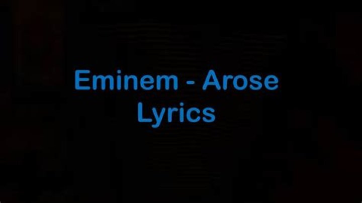 Eminem Arose Lyrics English Translation