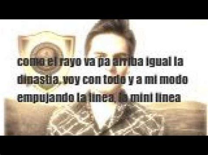 Empujando la linea lyrics