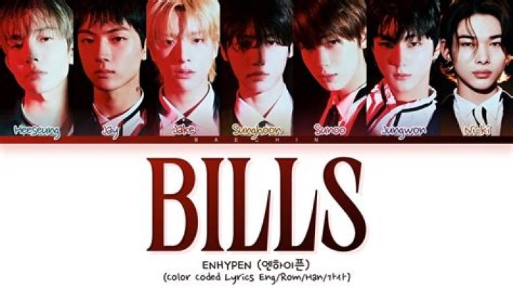 Enhypen bills lyrics