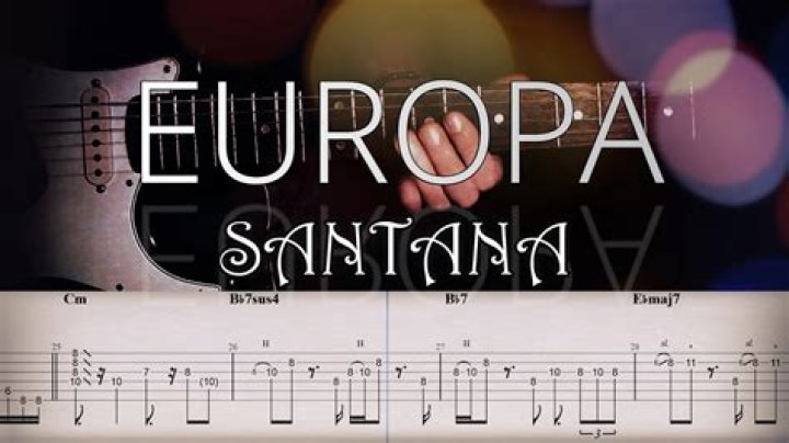 EUROPA CHORDS by Santana