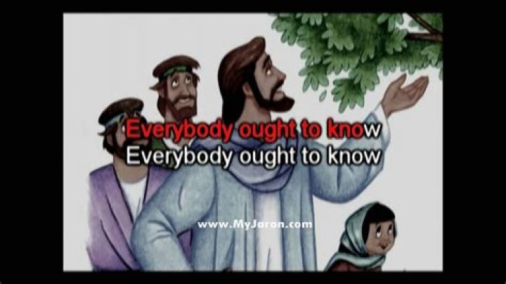 Everybody ought to know who jesus is ... lyrics lyrics