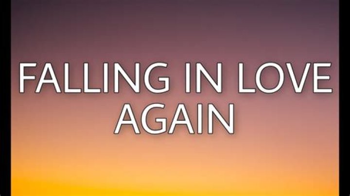Falling in love falling apart lyrics