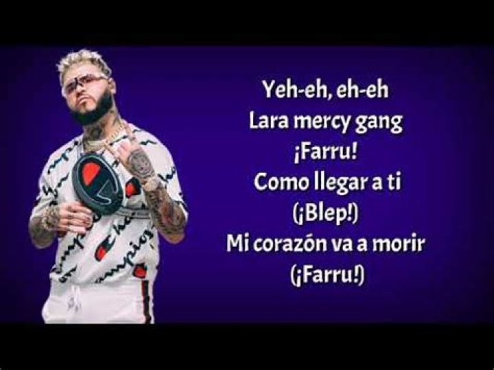 Farruko Mi Nena Lyrics English Translation
