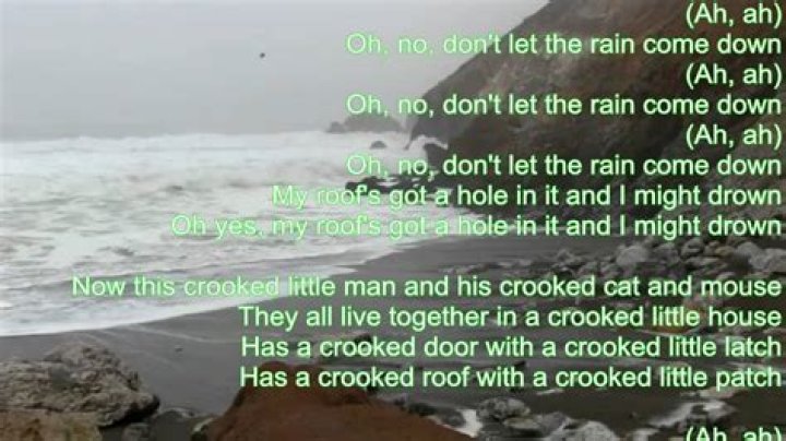 Feel the rain come down lyrics