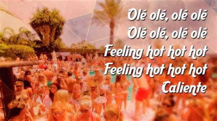 Feelin hot hot hot lyrics