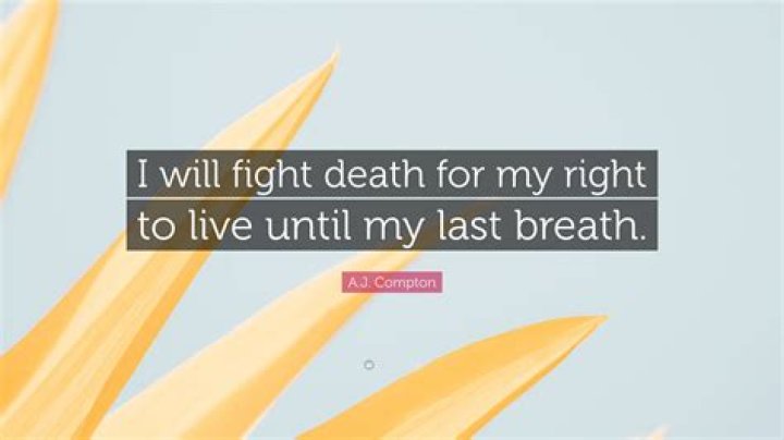Fighting till my last breath lyrics