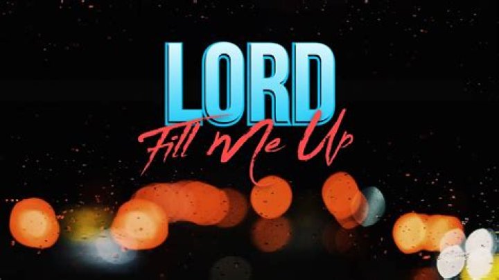 Fill me up lord fill me up overflow overflow take this life lord here is my heart video lyrics