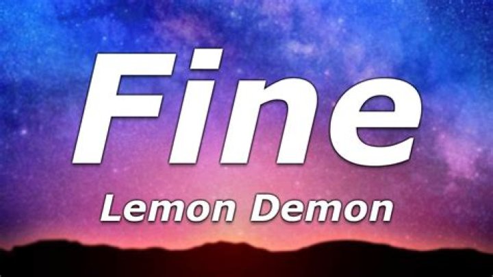 Fine lemon demon lyrics