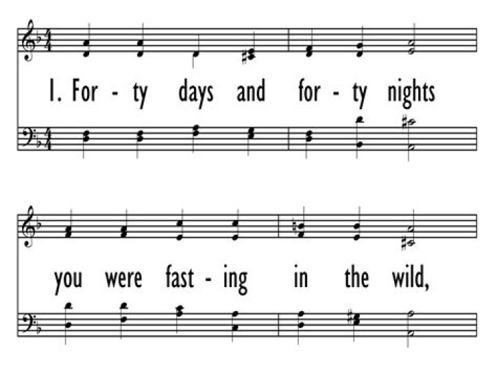 Forty days and nights lyrics