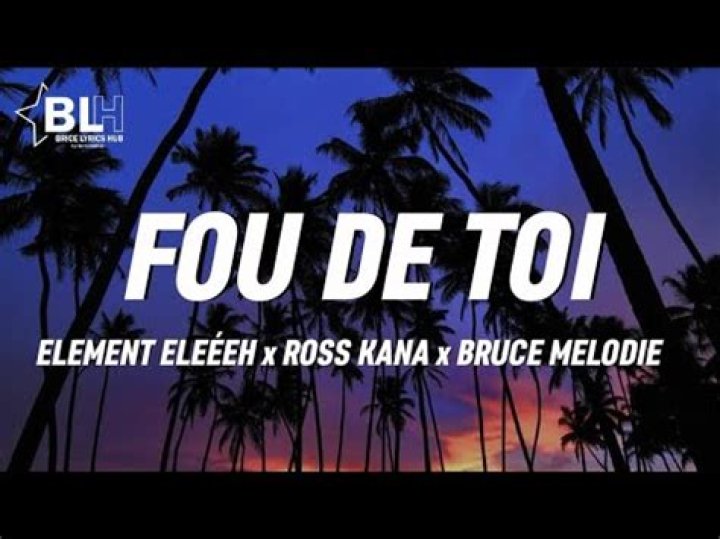 Fou de toi by element ft bruce melody lyrics
