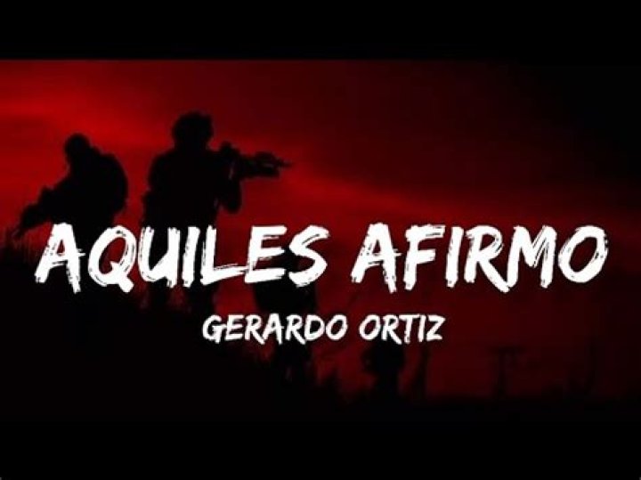 Gerardo Ortiz Aquiles Afirmo Lyrics English Translation