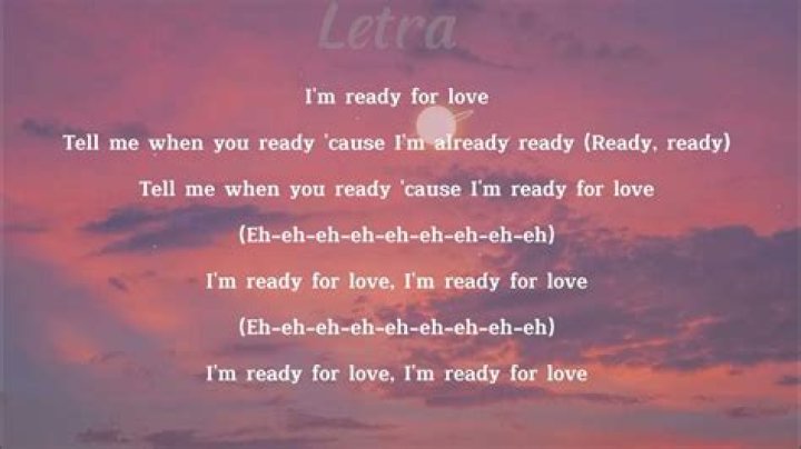 Get ready for love lyrics