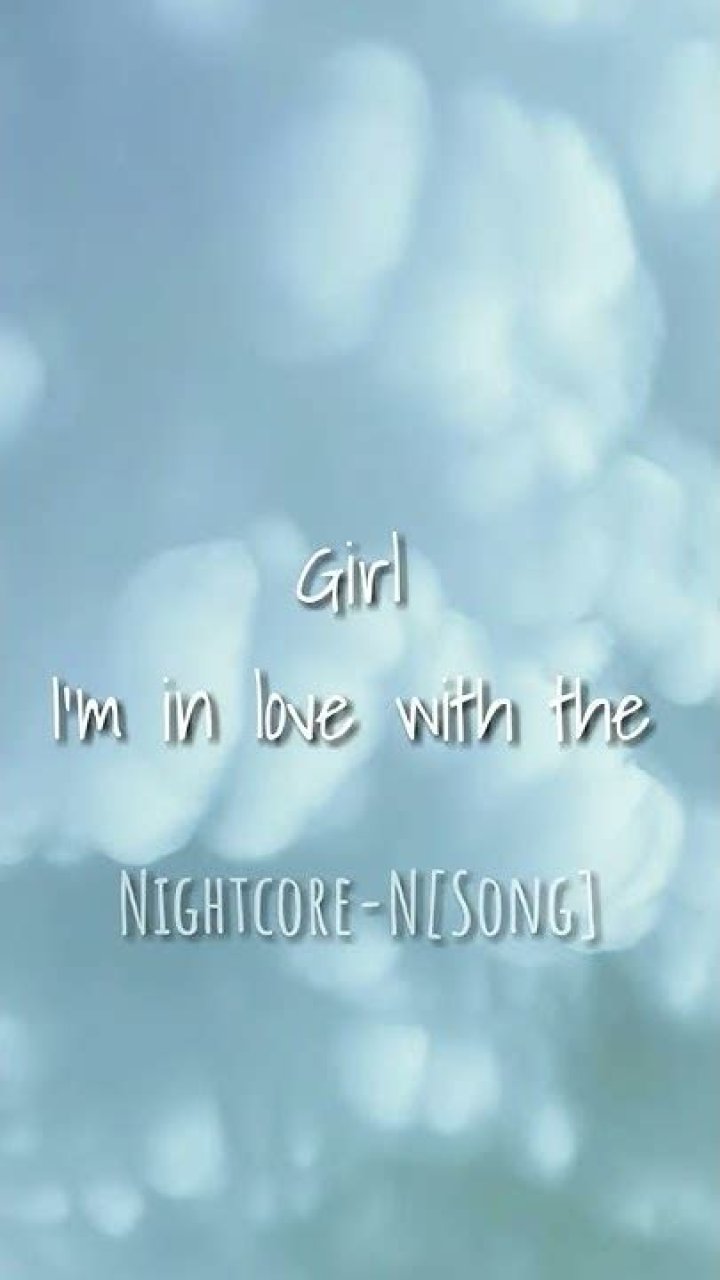 Girl i’m in love with the thought of you lyrics