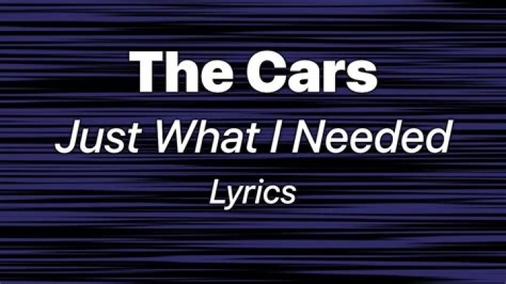 Giulio cercato just what i needed lyrics