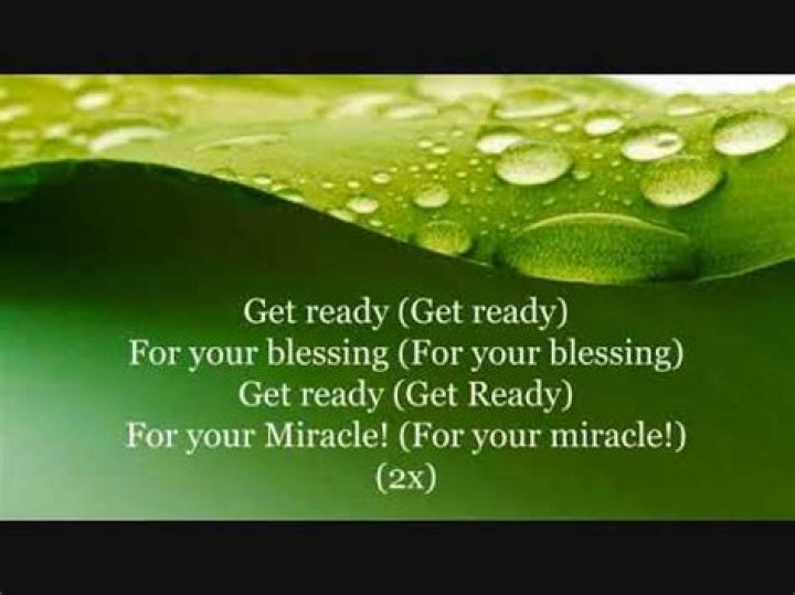 God got a blessing lyrics