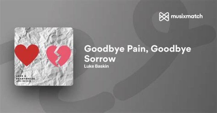 Goodbye sorrow lyrics