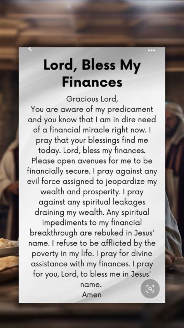 Gospel songs on financial blessing lyrics