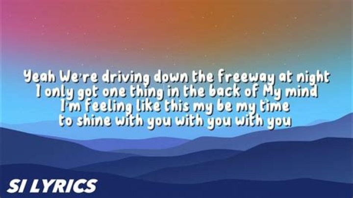 Got my head on the sunroof lyrics