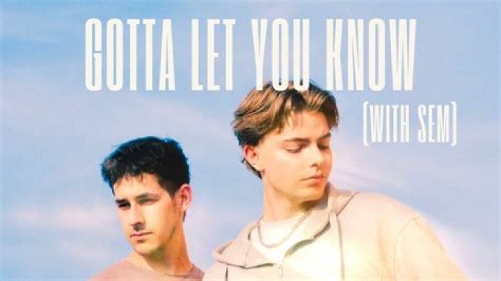 Gotta let you know lyrics