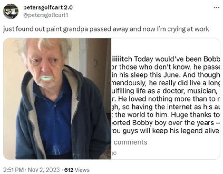 Grandpa, Who Became A Meme For Accidentally Eating Paint, Dies