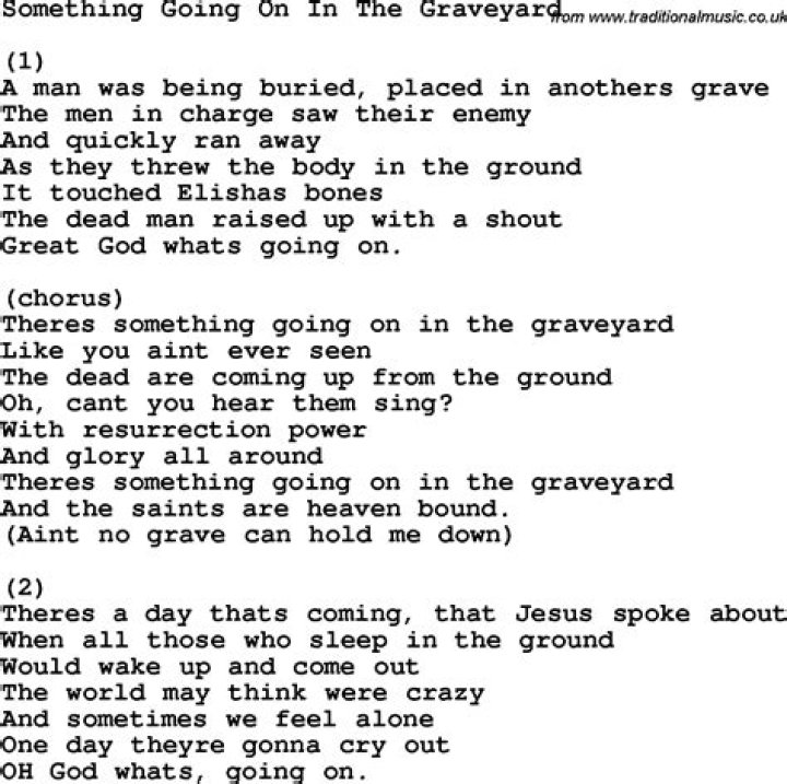 Graveyard lyrics