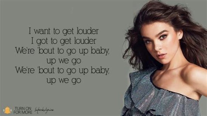 Hailee steinfeld lyrics