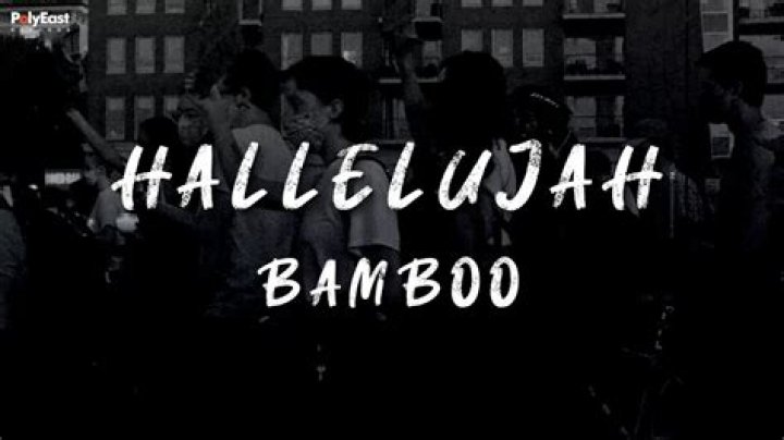 Hallelujah bamboo lyrics