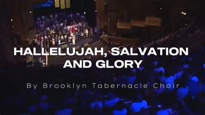 Halleluya salvation and glory brooklyn lyrics