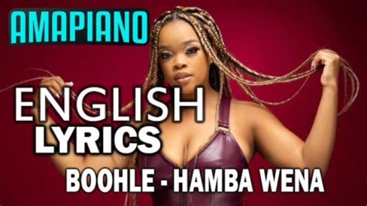 Hamba wena in english dr dope lyrics