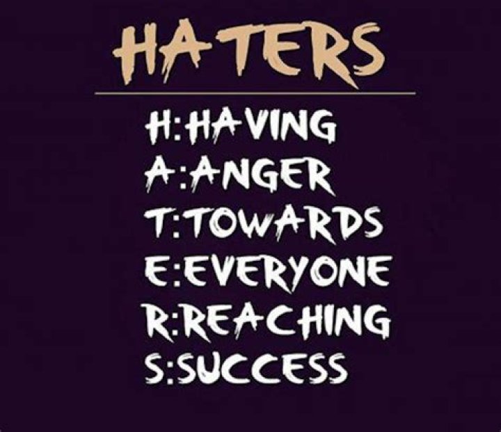 Haters my motivation lyrics