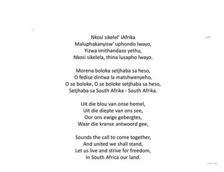 Have you ever tapped about the crap about in south africa lyrics